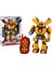 Mega Büyük Oyuncak Uzaktan Kumandalı Sünger Atan Işıklı Sesli Transformers Dev Robot Bumble 1