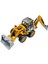 Oyuncak Model Metal Kepçe Dozer Excavatör Buldozer 30 cm Ön ve Arka Hareketli Kırılmaz Kepçe 2