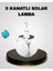 Bfs 5 Kanatlı Solar Kamp Lambası – USB Şarjlı, Taşınabilir, IP65 Su Geçirmez Bahçe Lambası 1