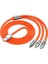 3 In 1 Type-C + Micro USB + Lightning Hızlı Şarj Kablosu Silikon Kablo 1 Metre Opp Ambalaj 5