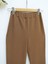 Ithal Kumaş Ispanyol Paça Pantolon -Kahve 2