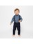 Jeans Gömlek Gabardin Pantolon Erkek Bebek Takımı M00774 2