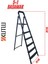 5+1 Basamaklı Katlanır Sac Merdiven – Dayanıklı Çelik Gövde, Kaymaz Basamak, Taşıma Kapasiteli Ev ve Iş Kullanımına Uygun 1