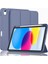iPad A16 11. Nesil 11 Inç 2025, iPad 10. Nesil 10.9" 2022 Için S Pen Tutucu, Yumuşak Tpu Üç Katlı Stand Koruyucu Tablet Kılıfı, S Pen Şarj Desteği, Otomatik Uyandırma/uyku Modu (Yurt Dışından) 1