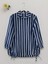 Yandan Bağlamalı Cepli Çizgili Gömlek -Laci 2