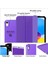 iPad Mini 7 (A17 Pro, 7. Nesil) 2024 / iPad Mini 6 (6. Nesil) 8,3 Inç Ince, Yarı Saydam Arka Üç Katlı Folio Stand Koruyucu Tablet Kılıfı (Yurt Dışından) 2