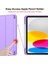 iPad A16 11. Nesil 11 Inç 2025, iPad 10. Nesil 10.9" 2022 Için S Pen Tutucu, Yumuşak Tpu Üç Katlı Stand Koruyucu Tablet Kılıfı, S Pen Şarj Desteği, Otomatik Uyandırma/uyku Modu (Yurt Dışından) 2