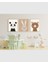 Çerçevesiz Poster | Çocuk Odası Hayvan Figürlü 3'lü Poster Seti |panda,tavşan,ayıcık,çocuk Odası Posteri 7