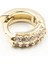 Zirkon Taşlı Şık Halka Tragus Piercing – Gold | Hipoalerjenik, Dayanıklı 1