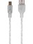 USB 2.0 3 Metre Şeffaf USB Am/mini 5pin Kablo 2