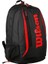 Tenis Sırt Çantası Özel Sürüm - Siyah, Kırmızı 2