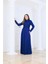 Lina Abiye Elbise İndigo ELB80 2