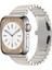 OMR02 Apple Watch 38MM KR413 Fine Steel Kordon - Yıldız Işığı 1