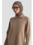 Polo Yaka Triko Tunik 25KD7003 Camel 4