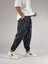 Dalga Desenli Pileli Erkek Jogger Pantolon COC1007 4