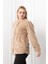 Glow Bel Lastikli Cozy Peluş Kaban 2623 2