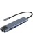 8 In 1 Type-C Çıkışlı Çoklu Çevirici Adaptör Ethernet HDMI USB Çoklayıcı Sd Tf Kart Okuyucu USB Hub 1