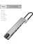 8 In 1 Type-C Çıkışlı Çoklu Çevirici Adaptör Ethernet HDMI USB Çoklayıcı Sd Tf Kart Okuyucu USB Hub 4