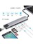 8 In 1 Type-C Çıkışlı Çoklu Çevirici Adaptör Ethernet HDMI USB Çoklayıcı Sd Tf Kart Okuyucu USB Hub 6