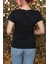 Kadın Sıfır Yaka Penye Terletmeyen Tshirt 5