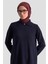 Polo Yaka Triko Tunik 25KD7003 Lacivert 3