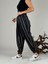 Dik Çizgi Pileli Kadın Jogger Pantolon COC1053 2