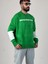 Oversize Yeşil New York Erkek Triko Sweat COC1044 2