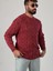 Bordo Triko Erkek Sweatshirt COC1025 1