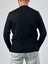 Basic Siyah Erkek Sweatshirt COC1018 3