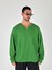 Tasarım Yeşil Erkek Sweatshirt COC1057 1
