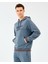 M Hoodie Sweatshirt Erkek Gri Sweatshirt S2520227-3998 2