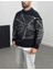 Örümcek Ağı Desenli Siyah Erkek Peluş Sweatshirt COC1200 3