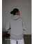 Kapüşonlu Oversize Basic Sweat 3