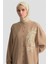 Nakışlı Tunik 25KD9020 Bej 4