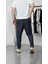 Çizgili Penye Baget Pantolon COC1240 3