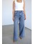 Taşlamalı Wideleg Jean 5