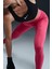 Pro Mid Rise 7/8 Graphic Leggings Kadın Toparlayıcı Spor Tayt Pembe 3