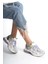 Lavanda Sim Detaylı Bağcıklı Günlük Kadın Sneaker 4