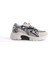Lako Gri Siyah Fileli Kalın Taban Kadın Spor Sneaker 6