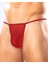 Fantezi Kırmızı Transparan Seksi Tül Erkek String 1
