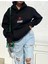 Kadın Spirit Baskılı Swestshırt Oversize 3 Iplik 3