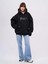 Kadın Taş Baskılı Swestshırt Oversize 3 Iplik 2