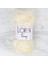 Loren Furry Krem El Örgü Ipi - RF065 - 34062 1