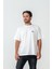 Unisex Erkek/kadın Oversize Bisiklet Yaka %100 Pamuk Basic T-Shirt 1