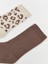 Desenli Kadın Soket Çorap 2'li (W5) 2