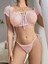 Venüsshopping- Kadın Pembe Bustiyer Külot Sexy Kostüm 8013 2