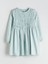 Lcw Kids Mavi Bisiklet Yaka Kız Çocuk Elbise 1