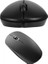 Siyah Kablosuz Mouse Wireless Mouse Minimal Tasarım 2