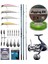 Yekoutdoor Profesyonel Olta Seti Okuma Surfliner+ Surf 420CM 100-250GR 3 Parça Olta Kamışı&shimano Makina Twin Power 8000 Sw C Pg 1
