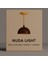 🟤 Nuda Lıght Mellow Arc Sarkıt Lamba 5
